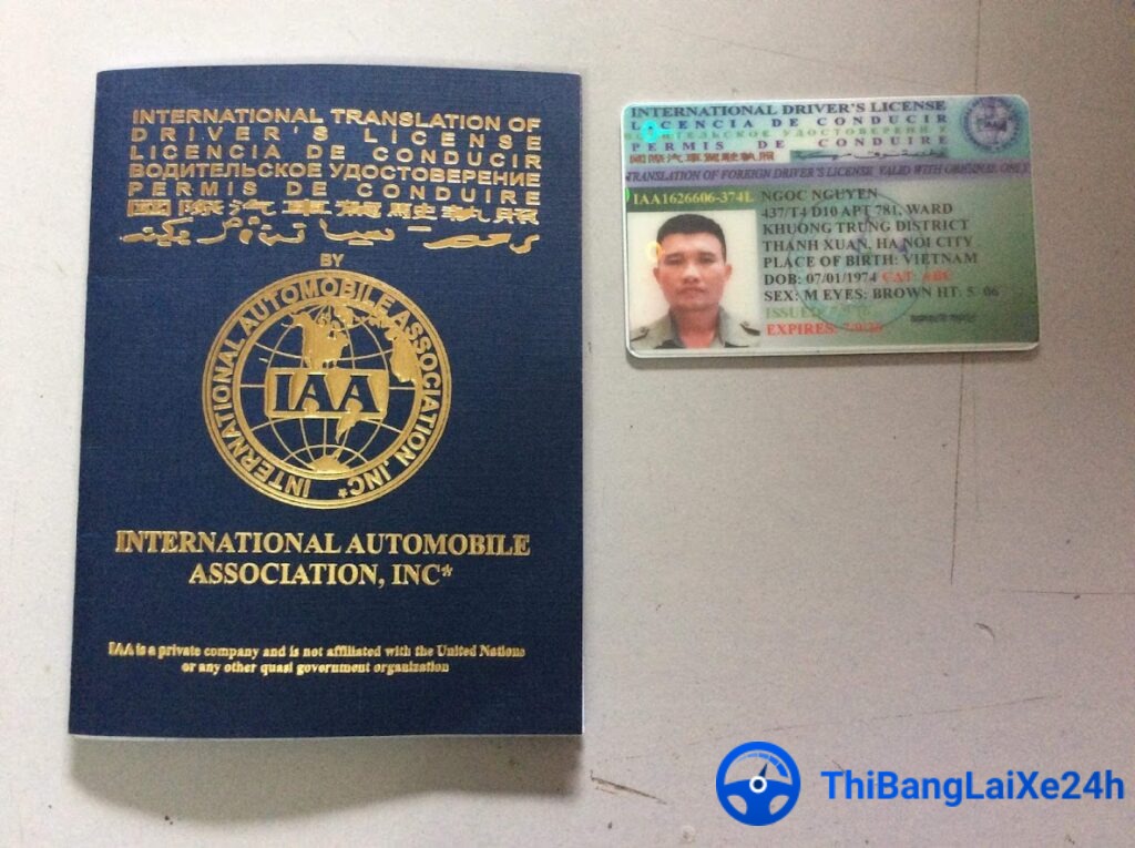 Khi chuyển đổi sang bằng lái xe quốc tế cần chuẩn bị đầy đủ giấy tờ