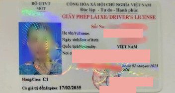 Bằng lái xe hạng C1 có thời hạn 10 năm
